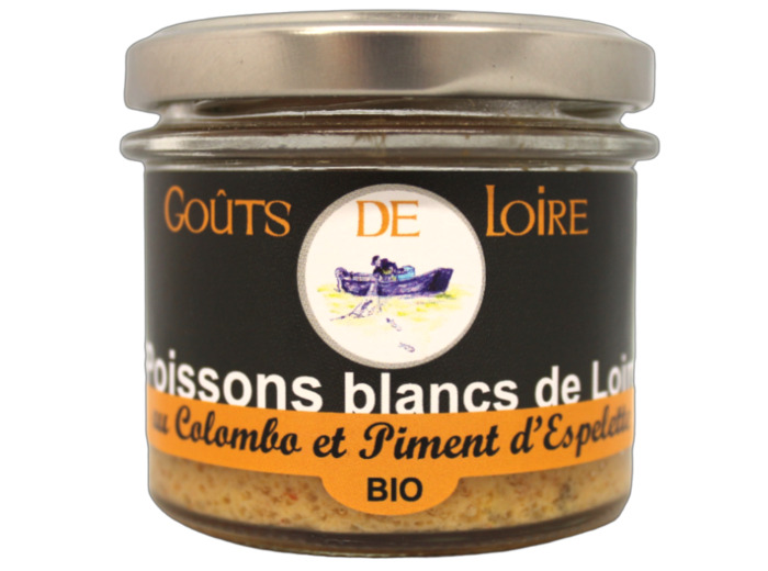 Rillettes de poissons blancs colombo et piment d'espelette