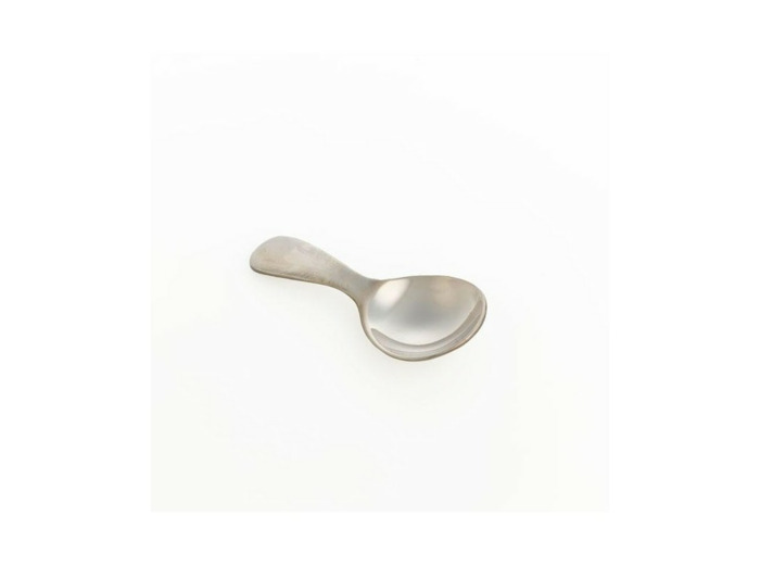 Cuillère doseuse deux tasses métal argenté