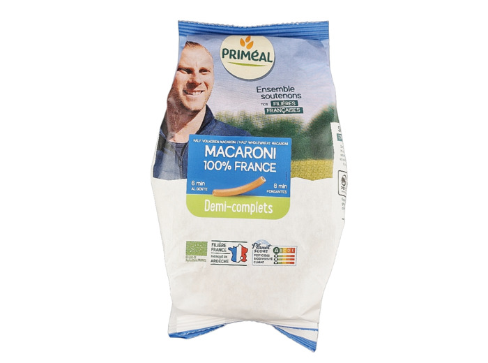 Macaroni Demi-Complets Bio 500g