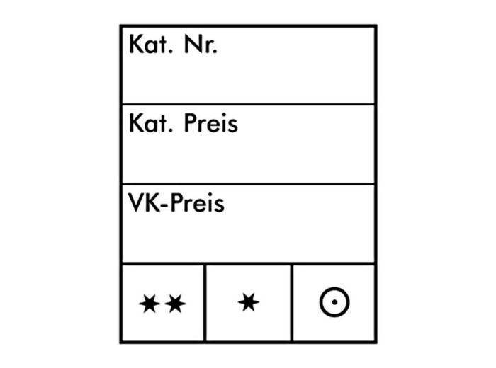 ETIQUETTE DE COTATION 31 X 36 mm par 1000 802023