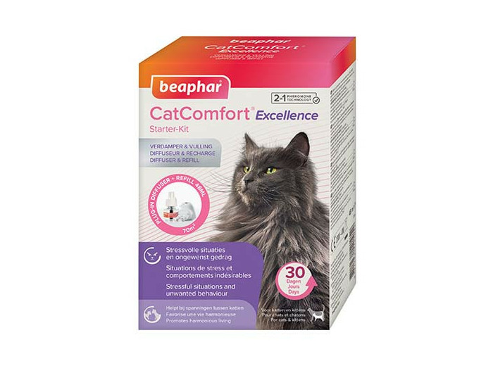 CatComfort® Excellence, diffuseur et recharge aux phéromones pour chat & chaton