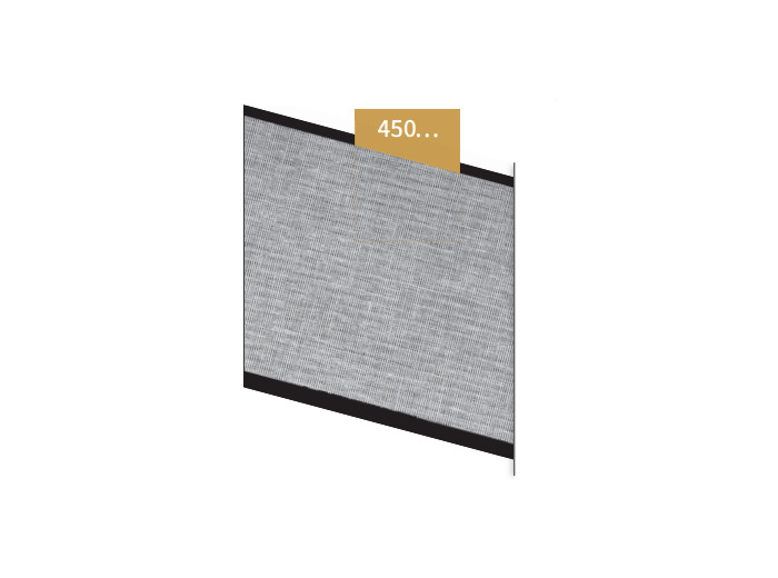 Renfort de tête coton 150mm 100 mètres 450150