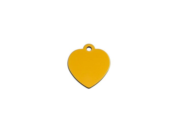 Petit coeur doré - 2.5x3cm