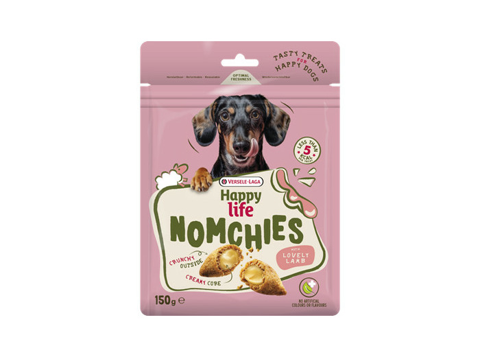 HAPPY LIFE, Nomchies lamb pour chiens - 150g