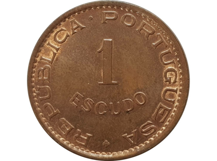 MOZAMBIQUE 1 ESCUDO 1973 SUP W82