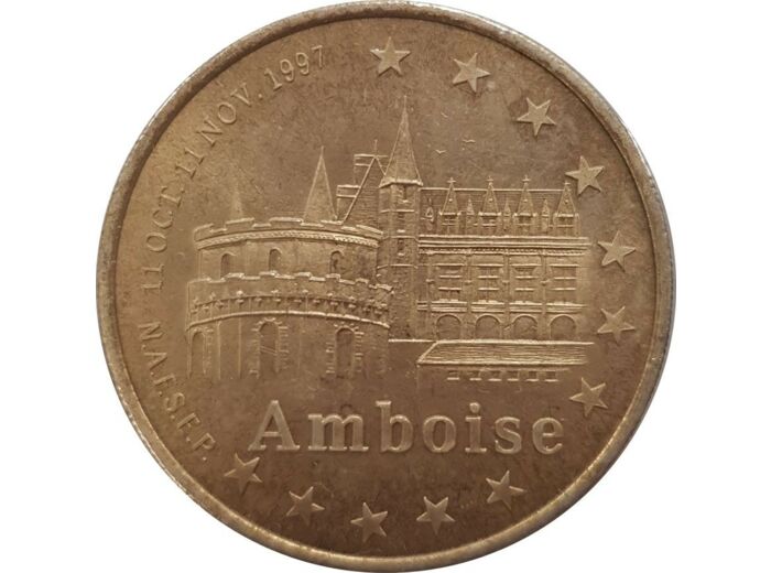 1 EURO DE TOURS ET DE TOURAINE AMBOISE DU 11 OCT. 11 NOV. 1997 SUP-
