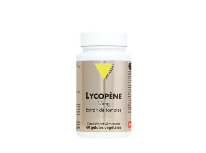 Lycopène 15mg-60 gélules végétales-Vit'all+
