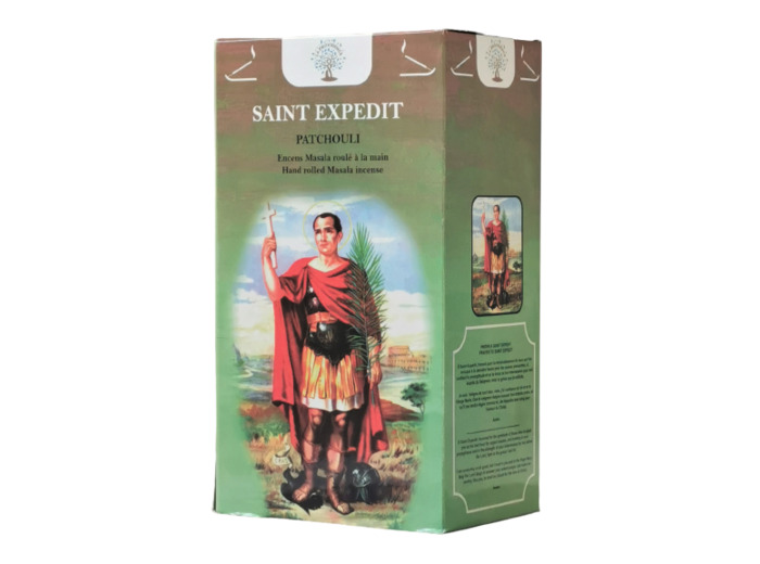 12 étuis de 12 bâtons d'Encens -St Expédit - Patchouli