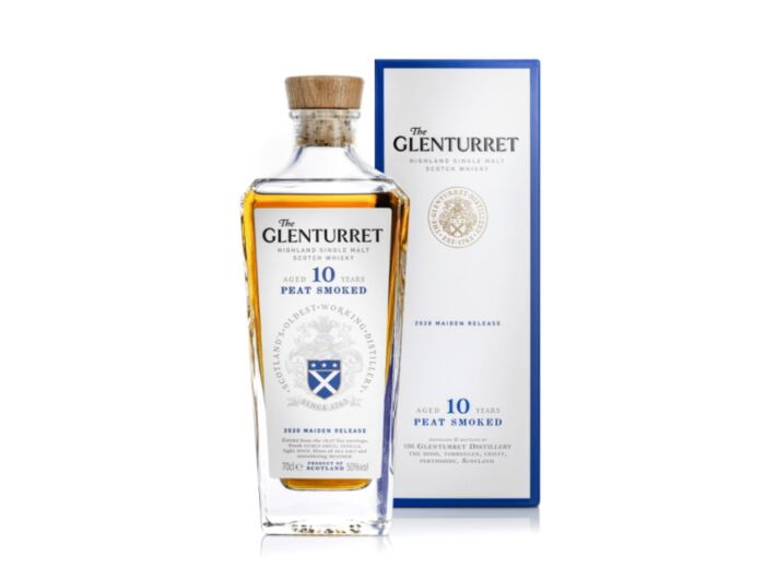 Whisky écossais 10 ans the GLENTURRET peat smoked