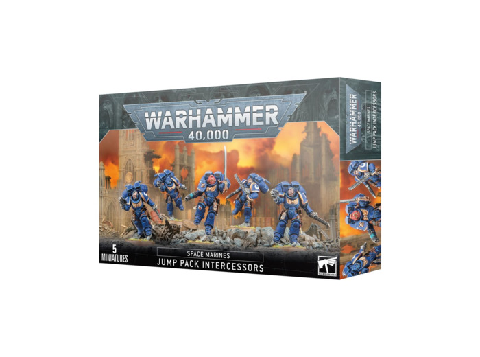 Warhammer 40 000 - Space Marines : Assault Intercessors with Jump Packs