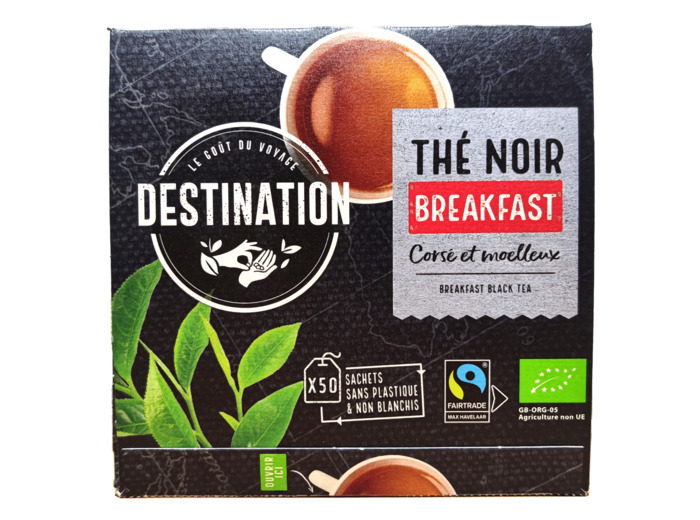 Thé Noir Breakfast Bio 50 sachets