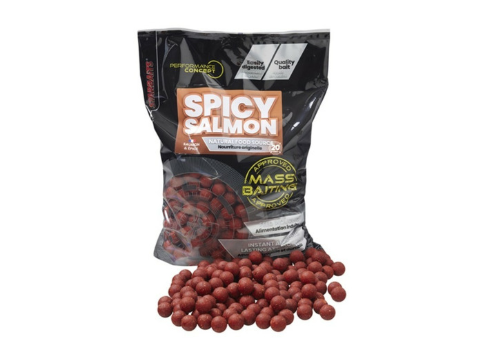 boilie mass bait  spicy sal 3kg