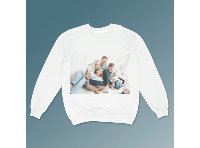 Sweat personnalisé : ajoutez une photo, un texte…