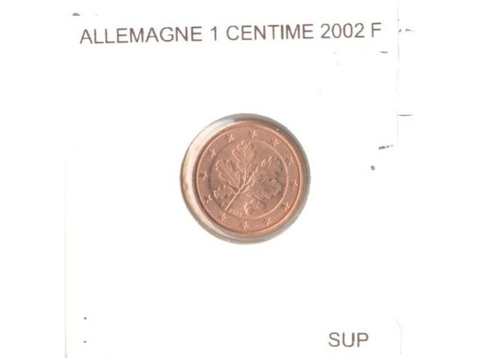 Allemagne 2002 F 1 CENTIME SUP
