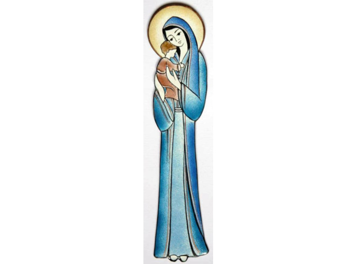 Vierge de miséricorde  22cm - EMAUX DU LIBAN