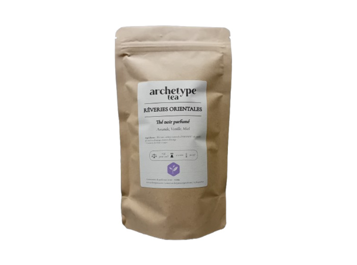 Thé noir parfumé-Rêveries Orientales-100g-Archetype Tea