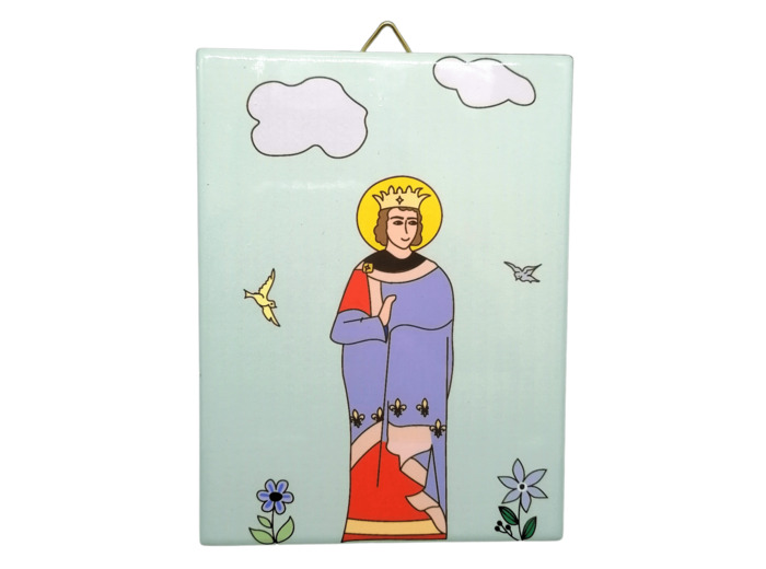 Saint Patron 7 Céramique 12x16cm, à suspendre