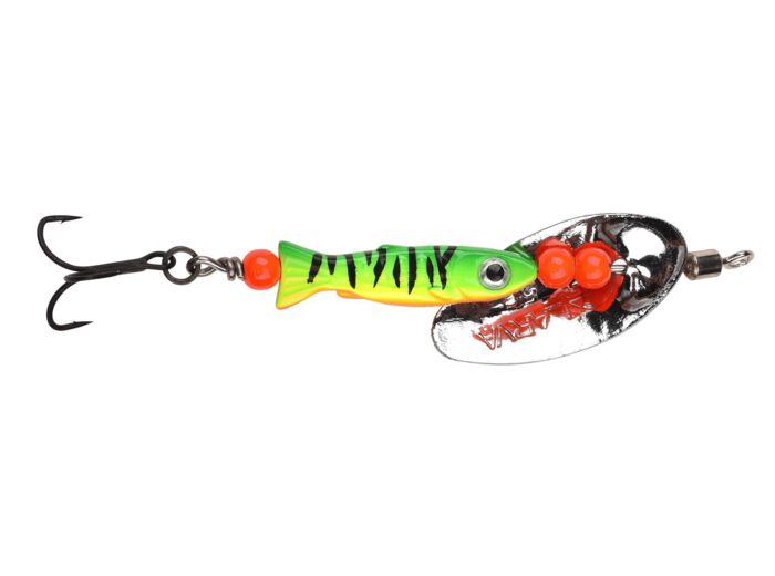 larva inline spinner minnow spro