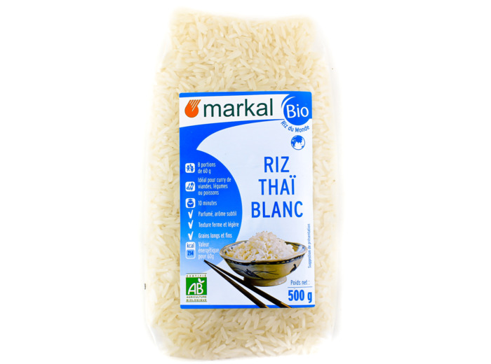 Riz Thaï Blanc Bio 500g