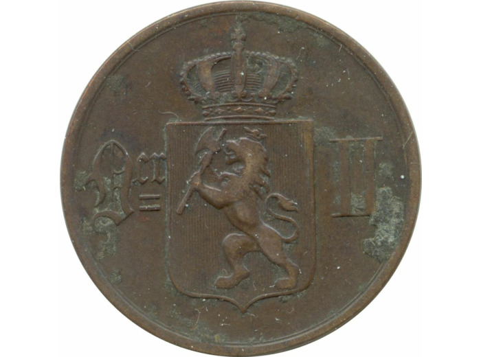 NORVEGE 5 ORE 1876 TB+