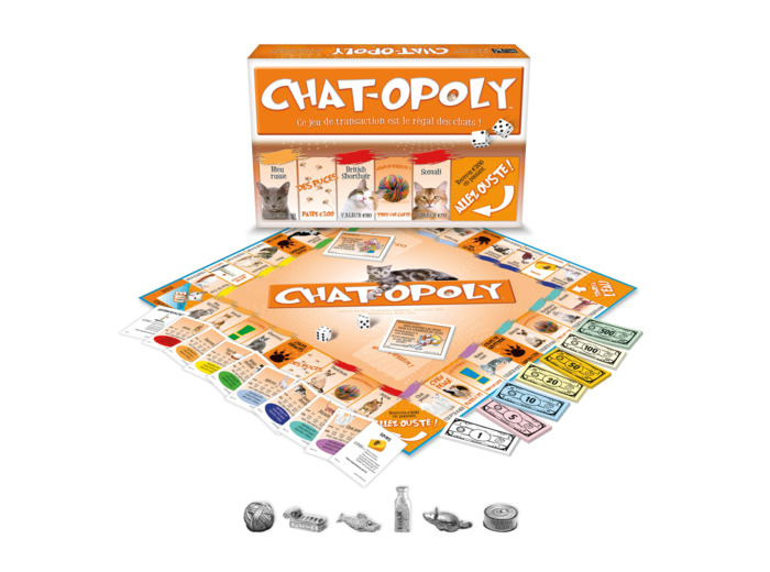 Jeu de société Chat-Opoly