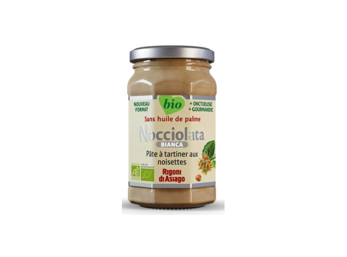 Nocciolata Bianca Pâte à tartiner aux noisettes 250g