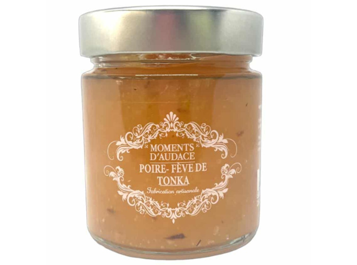 Confiture poire-fève tonka