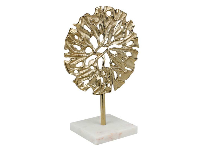 Objet décoratif avec socle en marbre 31x18x43cm