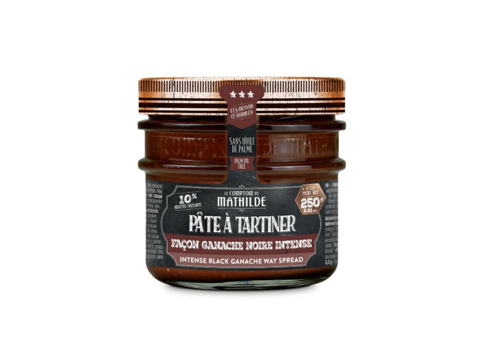 Pâte à tartiner Facon Ganache Noire Intense 250G