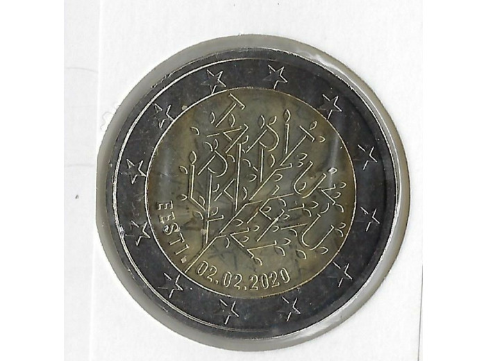 ESTONIE 2020 2 EURO COMMEMORATIVE TARTU SUP