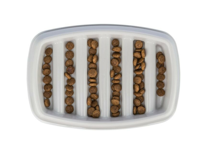 TRIXIE, Gamelle en plastique SLOW FEEDING - 250ml