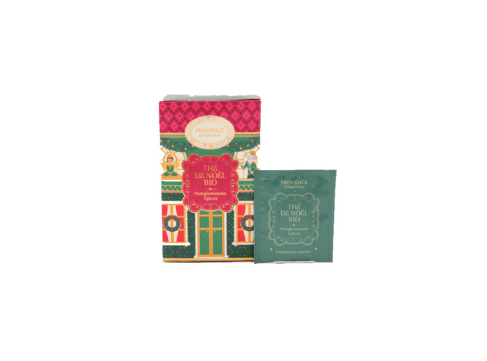 Thé de noël Bio Pamplemousse Epices 18 sachets