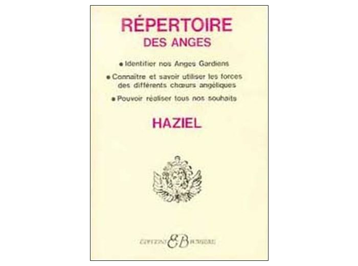 Répertoire des anges...