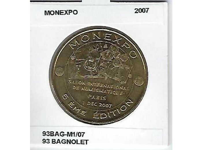 93 BAGNOLET MONEXPO 2007 SUP