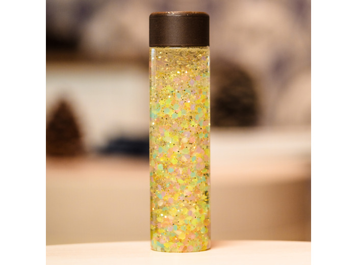 Bouteilles sensorielles phosphorescentes