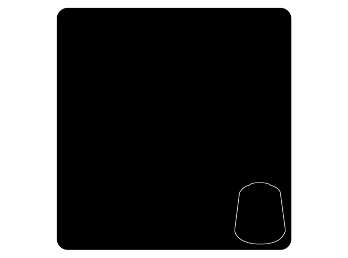 Peinture Warhammer - Base - Abaddon Black 12ml