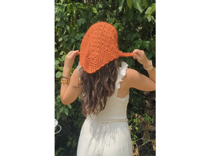 Châle "Bandana" - Orange