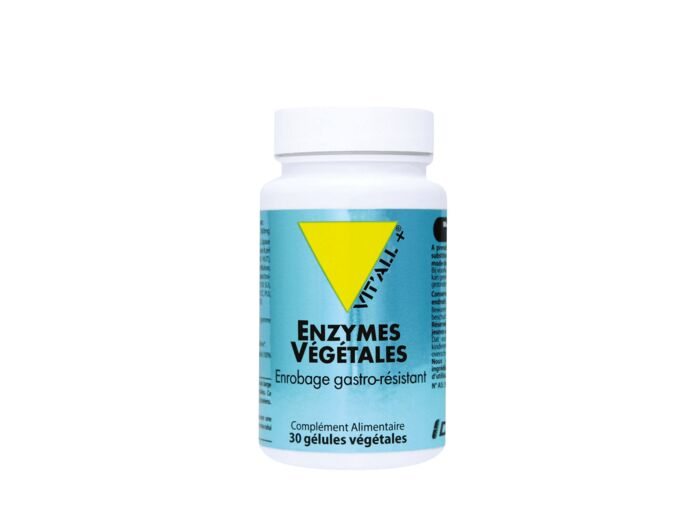 Enzymes végétales-30 gélules-Vit'all+