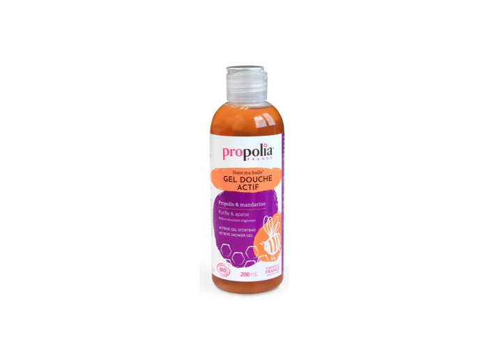 Gel Douche Actif Bio Propolis et Mandarine 200ml