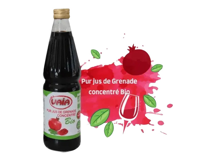 Pur concentré de Grenade Bio-0.5l-Vaia