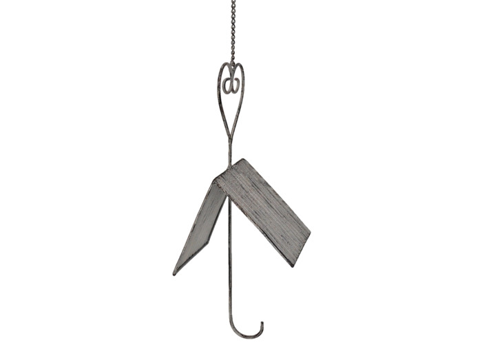 Mangeoire oiseaux Coeur 14x11x63cm