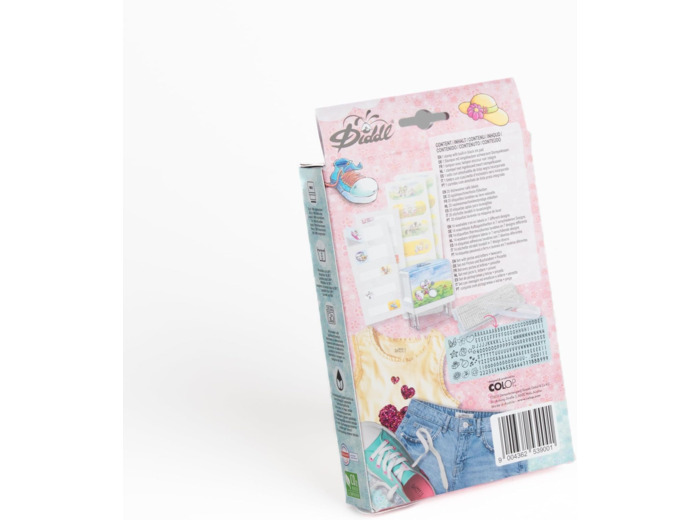 Diddl Kit Tampon Textile Personnalisable