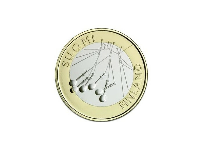 FINLANDE 2010 5 EURO SATAKUNTA SUP
