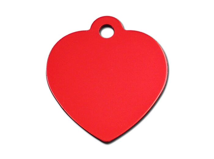 Grand coeur rouge - 3.5x3.5cm
