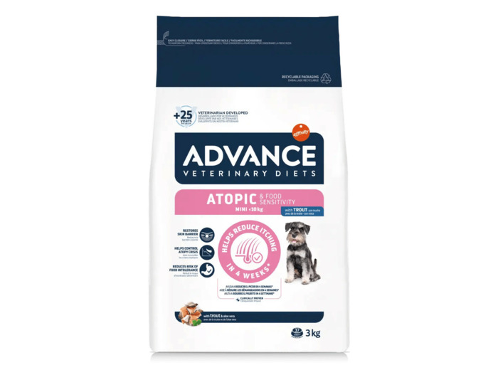 Advance Veterinary Chien, ATOPIC MINI - 3KG