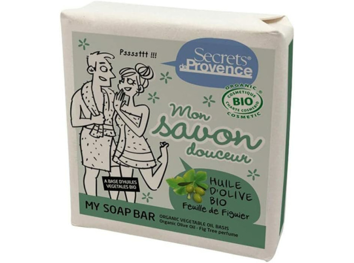 Savon huile olive 100g Secrets de Provence