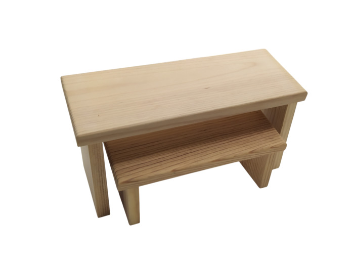 Banc de prière ou de méditation