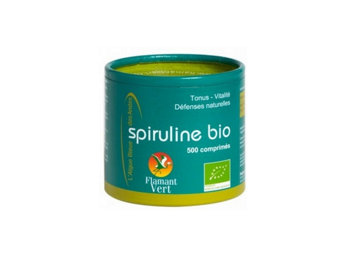 Spiruline bio 500 comprimes de 500 mg