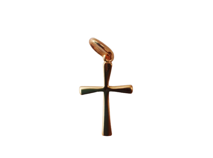 Croix de Ravenne en Plaqué Or