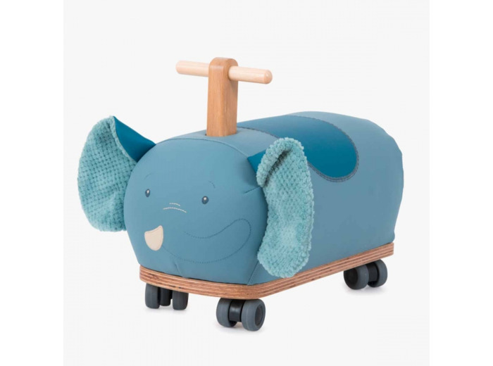 Porteur roue folle éléphant Moulin Roty